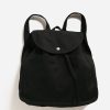 Women Baggu Bags | Baggu Drawstring Backpack Black