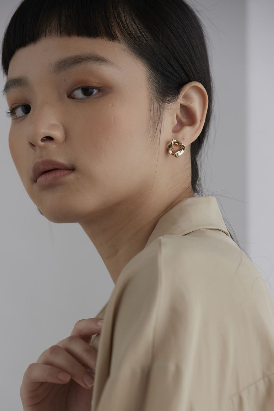 Women Afterall Earrings | Nadine Earrings Gold