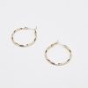 Women Afterall Earrings | Isadora Hoop Earrings Gold