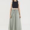 Women The Editor's Market Skirts | Dellis Drawstring Skirt Sage