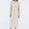 Women The Editor's Market Dresses | Nately Linen Strap-Tie Dress Sand