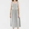 Women The Editor's Market Dresses | Kelly Cross-Back Dress Tea Green