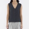 Women The Editor's Market Tops | Mykael Relaxed Knit Top Sesame