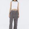 Women The Editor's Market Pants | Julby Ruched Straight Pants Stone