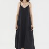 Women The Editor's Market Dresses | Kinsley Tie-Back Dress Black