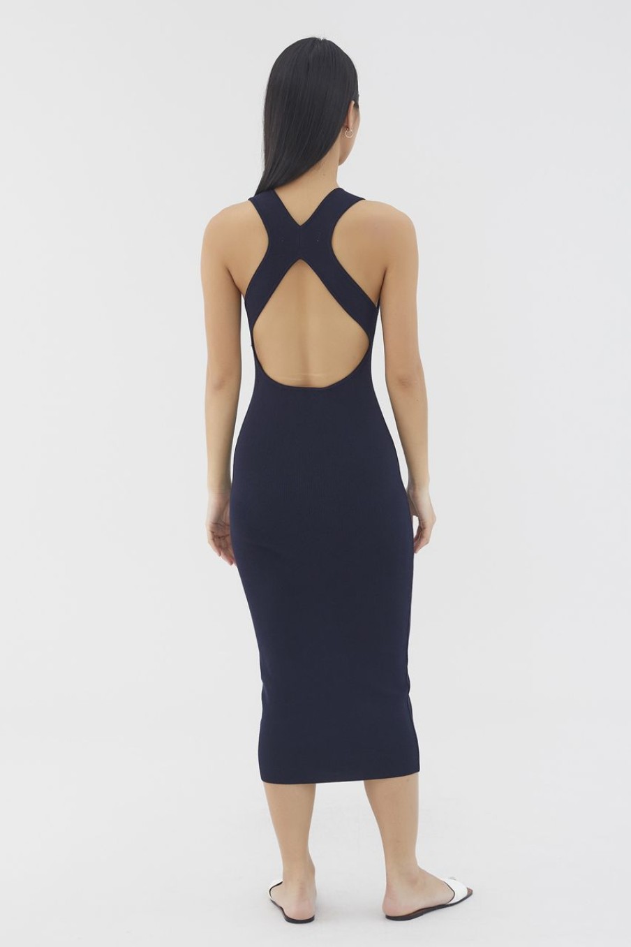 Women The Editor's Market Dresses | Nellie Knit Dress Eclipse