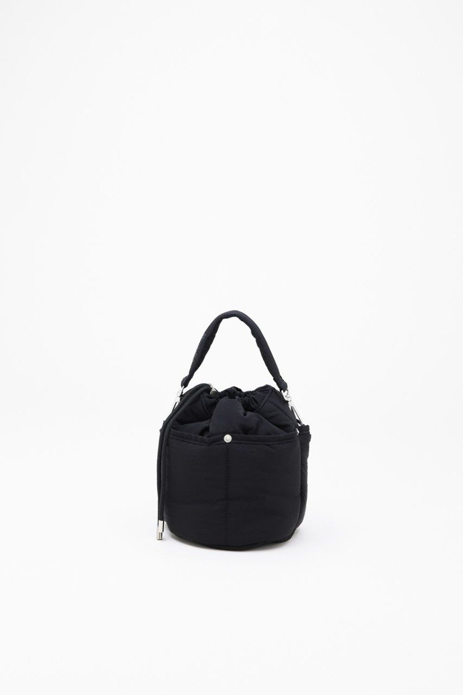 Women VegieBag Bags | Vegiebag Crater Drawstring Black