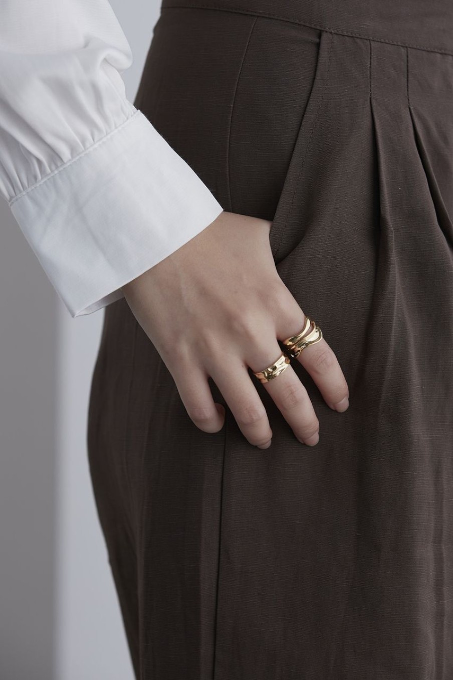 Women Afterall Rings | Xena Ring Gold