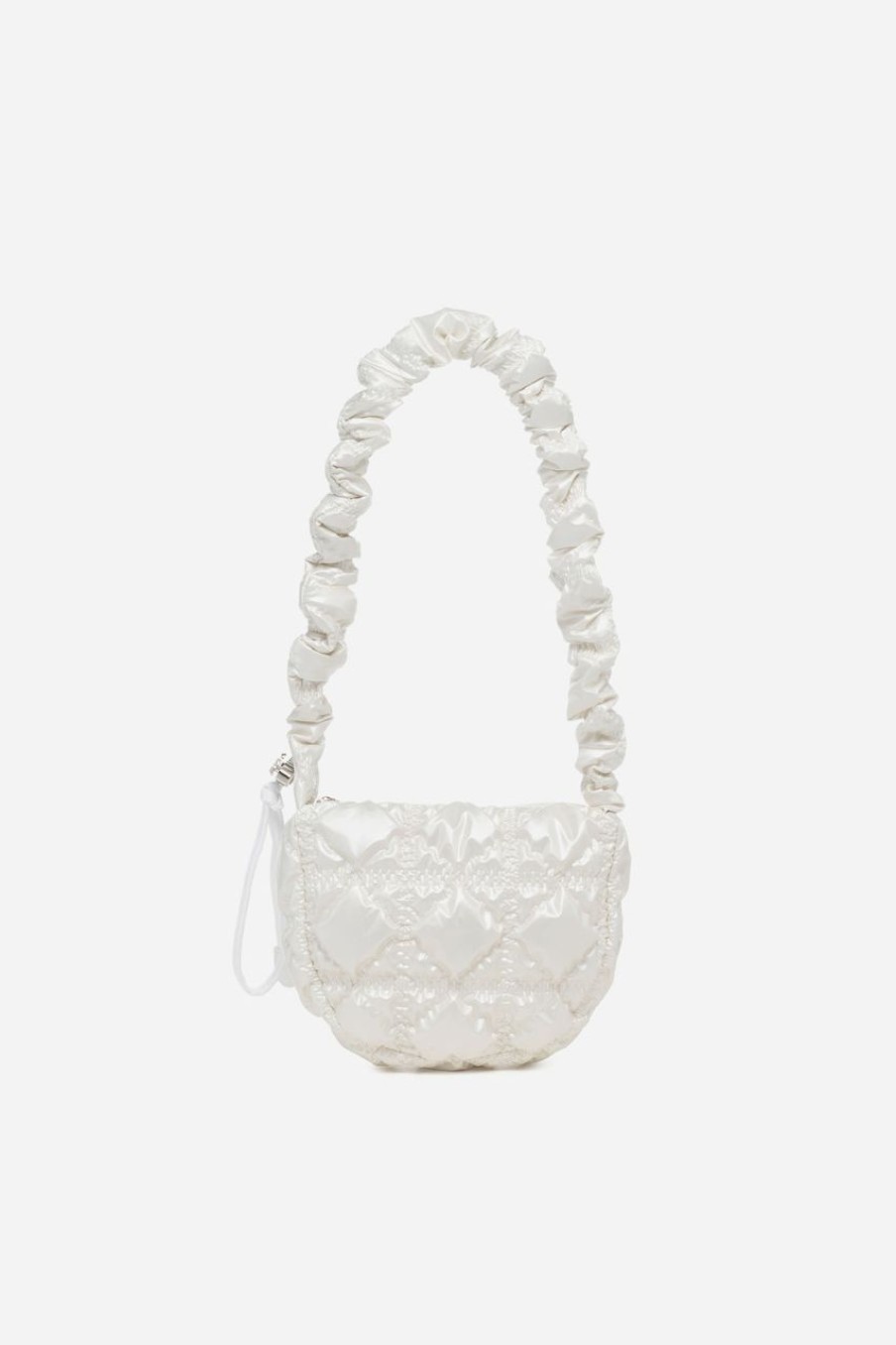 Women Carlyn Bags | Carlyn Poing Glow Pearl White