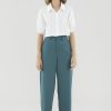 Women The Editor's Market Pants | Jardena Straight Leg Pants Dark Cyan