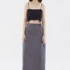 Women The Editor's Market Skirts | Dylrie Wrap Skirt Shadow