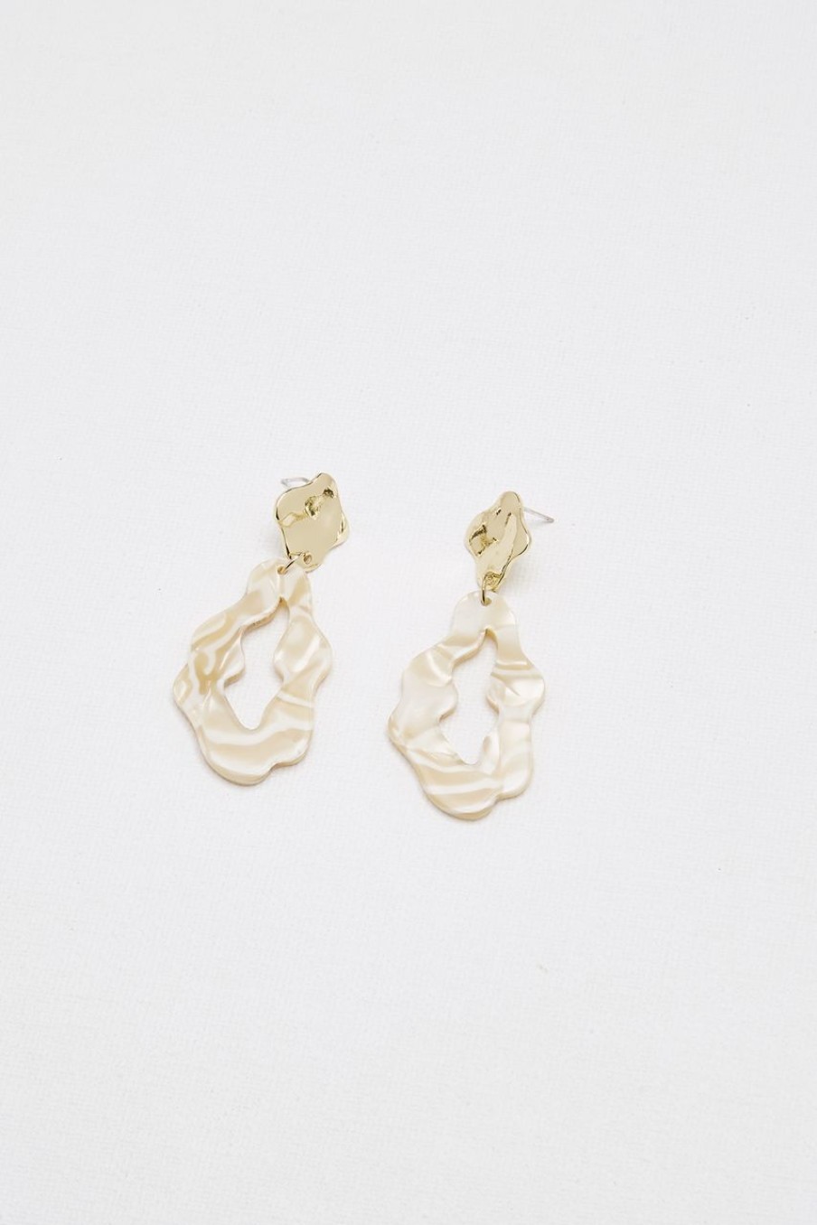 Women Afterall Earrings | Lilah Drop Earrings Ivory