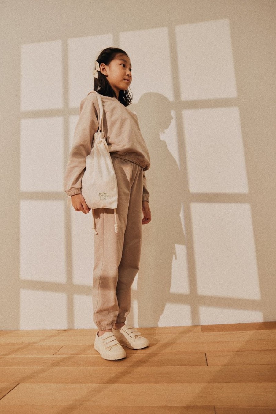 Kids Evryday Studios | Drawstring Sweatpants Taupe