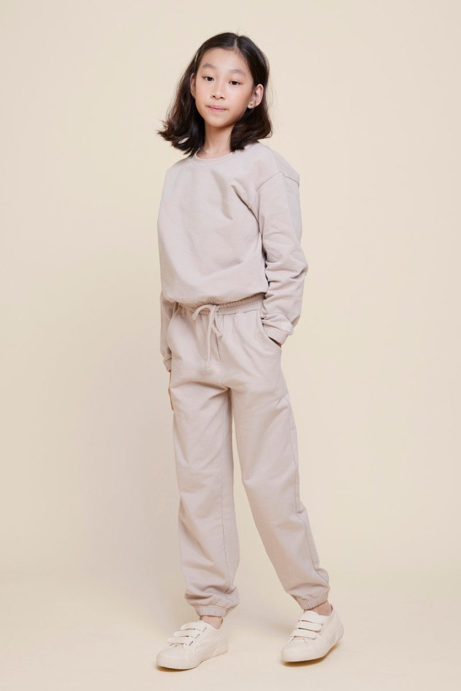 Kids Evryday Studios | Drawstring Sweatpants Taupe