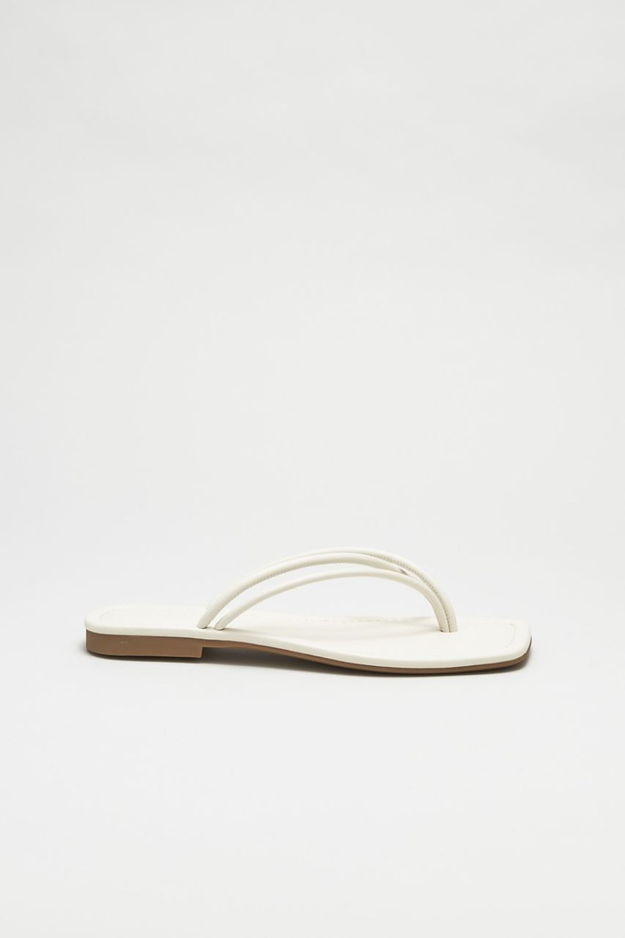 Women The Editor's Market Flats | Cora Slides Almond